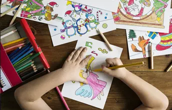 Les enfants d'Espoirs Kids pendant une activité du dimanche